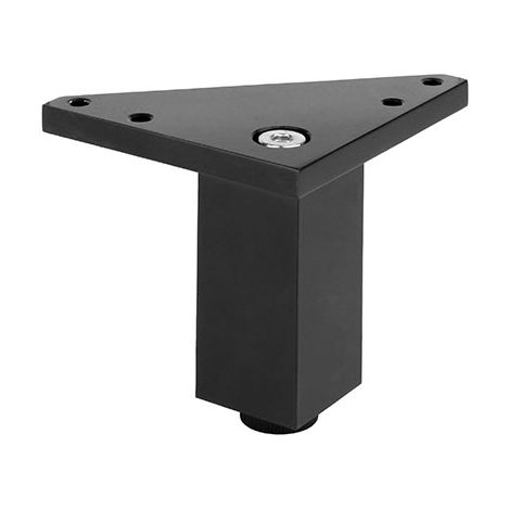 Möbelbein FA002 75 mm matt schwarz SANS MARQUE