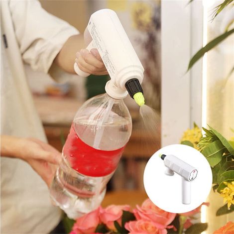 Sprayer Électrique - Pulvérisateur Portatif Rechargeable - Pour Jardin Pelouse Plantes - Minuterie Automatique - 1200 mAh - 1 Pièce (1/5)