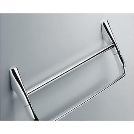 COLOMBO DESIGN Land porta salviette doppio cromato codice prod: B28880CR