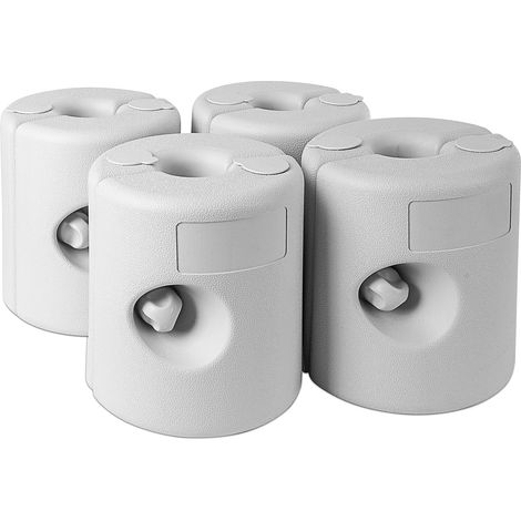 Lot de 4 poids de gazebo Poids de pied de gazebo Remplir de sable ou d'eau (1/5)