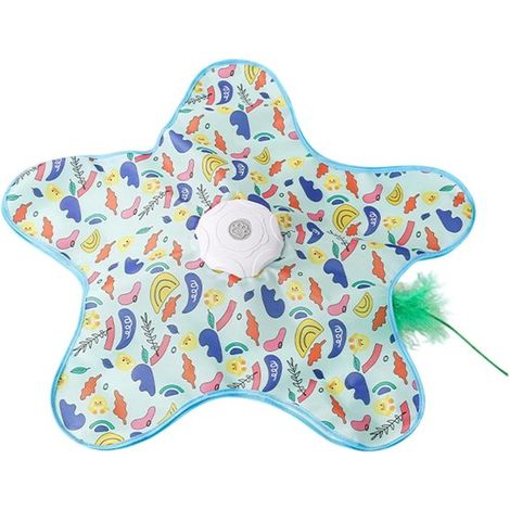 Gioco 2 in 1 Nascondino per Gatti 70 x 10 cm Giocattolo Interattivo per Gatti da Interno Gioco Nascondino a 360° con Funzione di Ricerca Automatica Con Gatto (1/5)