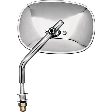 Rétroviseur Emgo 2025/02 Harley-Davidson droit/gauche (128 mm x 86 mm) chromé (1/2)