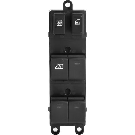 Interrupteur Maître Électrique de Vitre pour Nissan Armada Titan Crew Cab - Commutateur de Contrôle 25401-ZT10A, Noir ABS (1/5)