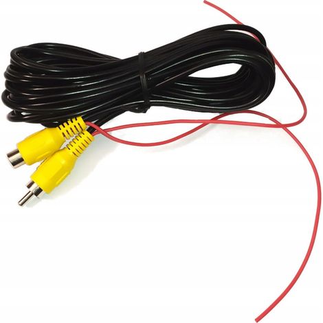 Câble d'extension RCA de 6 mètres pour caméra de recul + télécommande