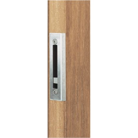 Gâche Pour poteaux en bois/ acier inoxydable pour serrure H-METAL ou HWOOD - Locinox - (1/4)