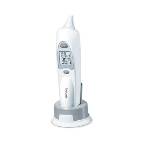 Beurer FT 58 Ohr-Thermometer Weiss-Grau Infrarot-Fieberth.