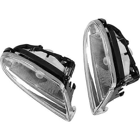 2 Phares de route W163 ML320 ML350 ML430 ML500 ML55, kit de 2 projecteurs auto, feux additionnels pour SUV Mercedes, éclairage puissant, compatible série ML. (1/5)
