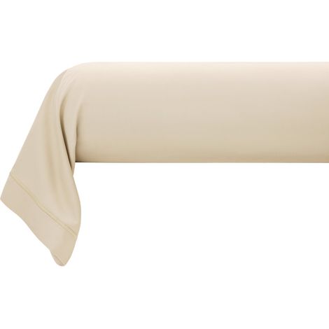 Taie de traversin "Prestige" 100% Satin de coton Peigné 120 fils /cm² Coton Pur