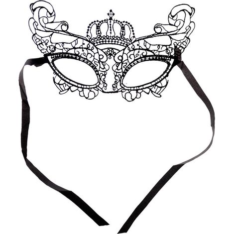 Maschera in pizzo delicato
