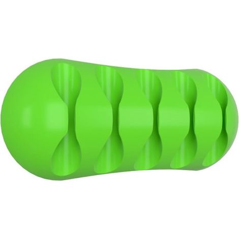 Organisateur de câbles multiple, clip de fixation - Vert (lot de 2) (1/5)