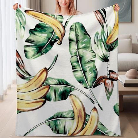 Couverture de lit en polaire, douce et chaude en microfibre toutes saisons, décoration intérieure stylée, cadeau pour femmes et hommes, 6080 pouces (1/4)
