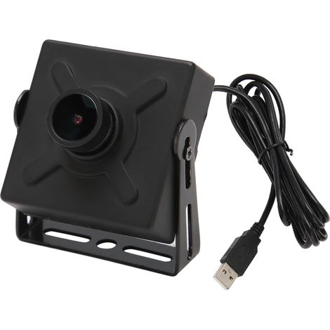 Caméra USB avec boîtier, grand angle, sans distorsion, surveillance intelligente, capteur d'image numérique HD 2MP de qualité industrielle 1/2,7", sans distorsion. (1/5)
