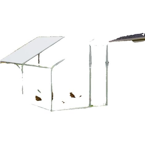 Stand de poulet, verrou de sécurité, housse imperméable, comme sur l'image (1/2)