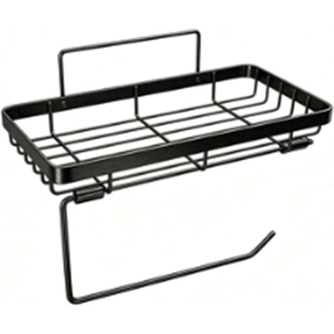Bathroom Storage Shelves, Adhesive Wall Storage (Pack of 6, Thickened) (1/5)