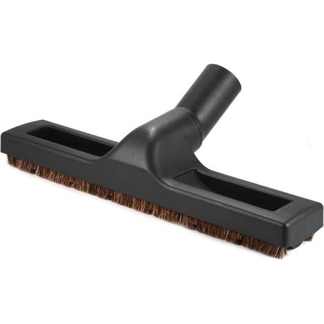 Brosse pour Aspirateur Economique, Universelle ø 32mm Brosse à plancher en bois franc avec sols crin naturel (1/4)
