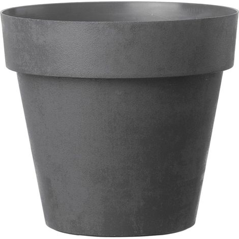 vaso da giardino "like" color antracite, 18 cm (1/2)