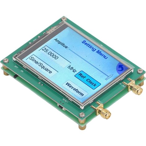 HF-Frequenzgeneratormodul 138–4400 MHz mit Touchscreen ADF4350 und SMA-Buchse (1/5)