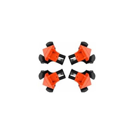 Presses D'angles Menuiserie, 90 ° Serre Joint Angle,Serre Joint Angle,Clip De Cadre Fixateur à Angle Droit Pour Le Travail Du Bois,Pour Le Travail Du Bois, Le Cadre Photo Bricolage,Outils à Main 4pcs— (1/5)