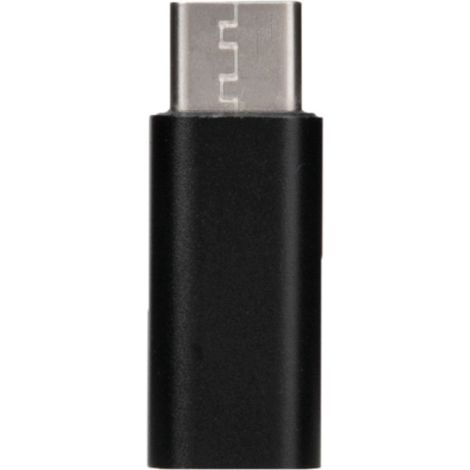 Adaptateur Audio Aluminium Alloy Type C vers Jack 3.5mm pour Casque (Noir) (1/5)
