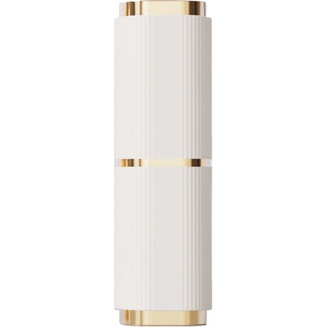 Porte-brosse à dents design en ABS/PP pour salle de bain, idéal maison/hôtel/dortoir, couleur blanc (1/5)