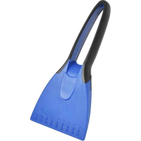 Auto Eiskratzer mit rutschfestem Softgriff, robust und langlebig, blau-schwarz (1/5)