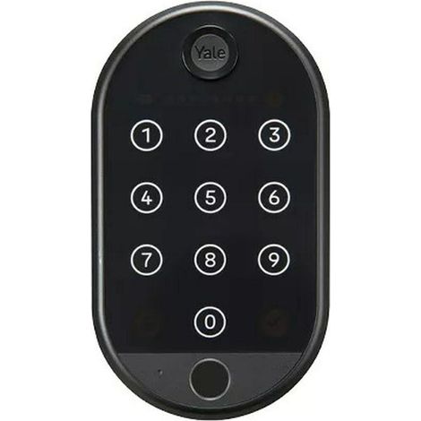 Yale 05/303000/BL Smart-Tastatur Schwarz Haussicherheit