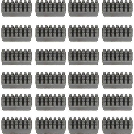 24-teiliges Set Silikon-Düsenbürsten für 3D-Drucker, hitzebeständige Düsenreinigungsbürsten für Bambu Lab P1P/P1S/X1/X1C/X1E 3D-Drucker (1/5)