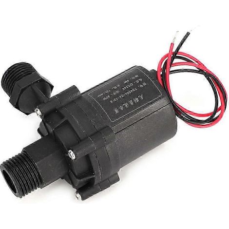 Pompe à eau automatique 24V à filetage à 90 degrés pour distributeur automatique d'eau, pompe à eau CC sans balais TS45-04, conçue pour une efficacité élevée, une taille portable et une installation f (1/5)