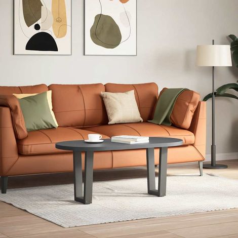 Maison Exclusive - Couchtischbeine V-Form 2 Stück Anthrazit 38x(4