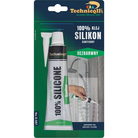 Silicone sanitario incolore 70 ml - TQ S-587