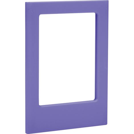 Cadre photo magnétique miniature en plastique, aimant pour réfrigérateur pour photos Polaroid mini 3 pouces (violet) (1/5)