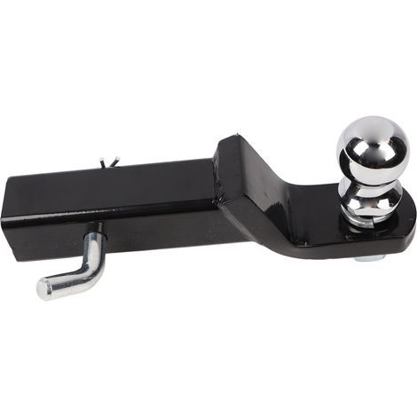 Support de boule d'attelage pour remorque, construction en acier haute résistance, antirouille, universel pour récepteur de 2 pouces (1/5)