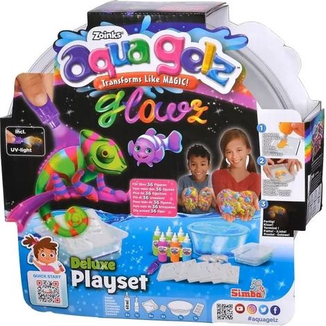 Aqua Gelz. Deluxe Leucht-im-Dunkeln-Set (1/2)