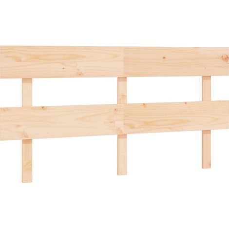 Maison Exclusive - Cabecero de cama madera maciza de pino 154x3x8 (1/5)