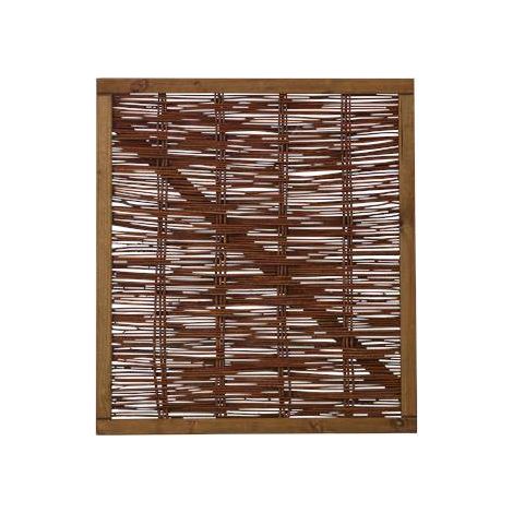 Plus Zauntor Weide mit Rahmen 90 x 100 cm Holzzäune (1/2)