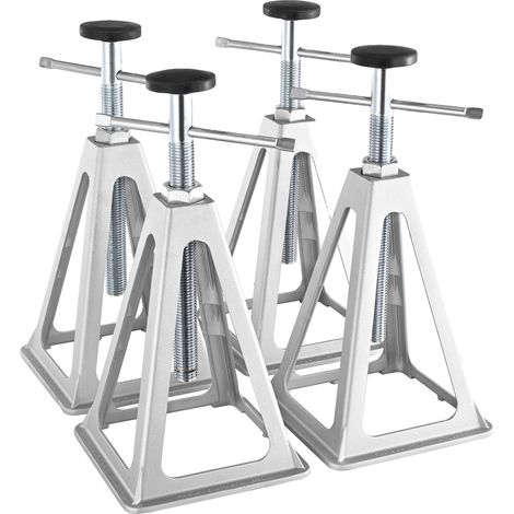 Crémaillère de stabilisation pour camping-car, capacité de 6000 lbs, hauteur réglable de 11" à 17", matériau en aluminium, structure de support triangulaire, compatible avec les camping-cars et les re (1/5)