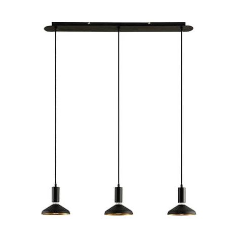 [NEUWERTIG] B-Ware Arcchio Jaika Pendelleuchte Pendelleuchte Deckenlampe Hängeleuchte schwarz 3-flg (1/2)