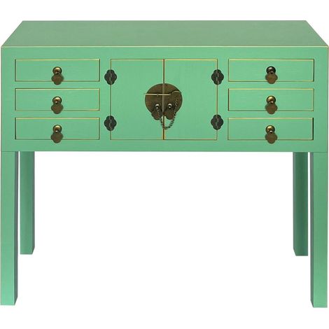 Elegante credenza in stile indiano per ingresso, soggiorno o corridoio, versatile e funzionale