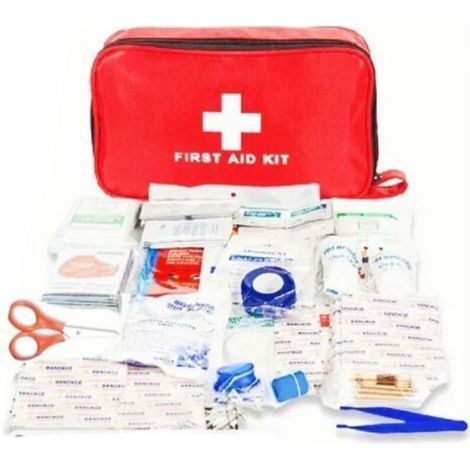 Trousse de Premiers Secours Mini 12 Pièces – Compacte, Légère et Polyvalente pour Voiture, Maison, Bureau, Voyage & Plein Air