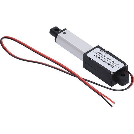 30-mm-Mini-Linearantrieb (12 V DC) mit Geräuschdämpfung, Kurzschlussschutz und Abdichtung, 4 mm/s, 150 N Kraft (1/5)