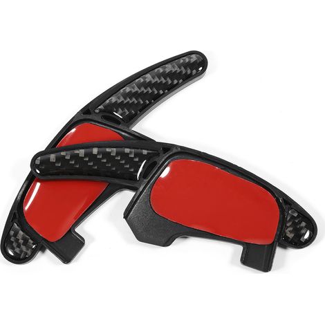 Paire de palettes de changement de vitesse en volant pour Volkswagen Golf 7 MK7, accessoire de remplacement, noir, compatible avec modèles 2013-2020, commande au volant, pièce auto durable. (1/3)