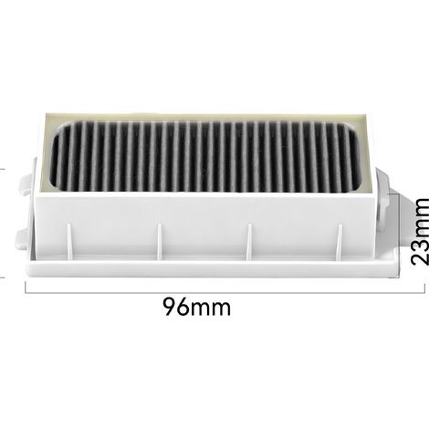 Zubehör, das mit dem Ecovacs Mini Saugroboter kompatibel ist: HEPA-Filterpatrone, Filtergitter, Filterwatte (1/4)