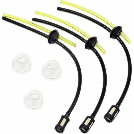 Kit de filtre à essence universel Joint de tuyau d'essence pour débroussailleuse tondeuse tondeuse débroussailleuse taille-haie élagueur (1/4)