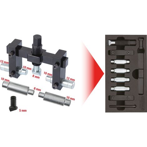 KS Tools Klemmbohrungs-Spreizwerkzeug-Satz, 11-tlg