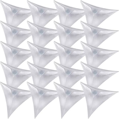 400 protège-coins pour meubles - transparent - triangulaire (1/5)