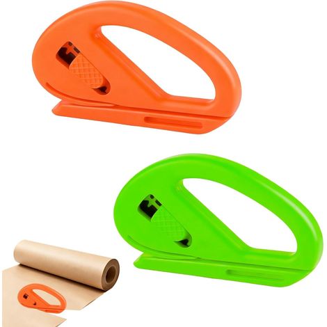 cortadores deslizantes de papel de regalo, cortadores de papel de regalo para Navidad, cumpleaños y días festivos, mini cortadores de papel de regalo para rollos de papel film.