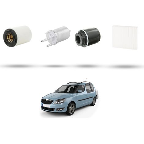 Kit tagliando 4 filtri compatibile con Skoda Roomster 1.2 TSI 77kw Dal 2010 (1/5)