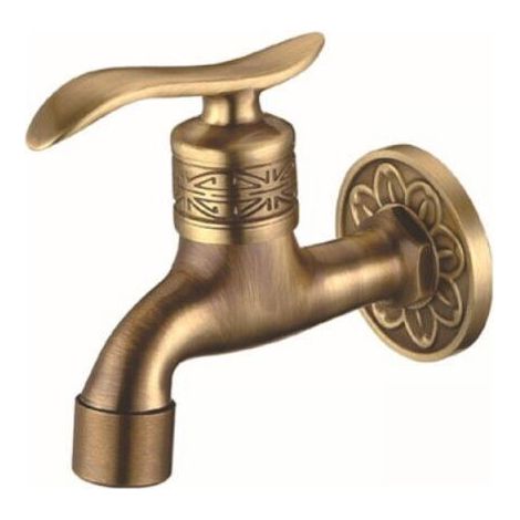 Full brass pull-out faucet, antique European quick-open faucet (antique) (1/5)