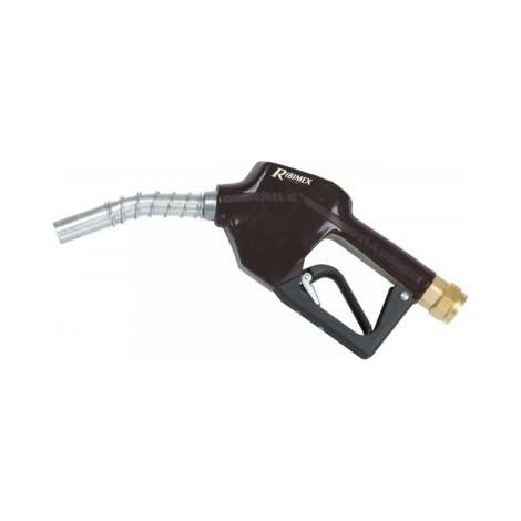 Ribimex – Pistolet gasoil automatique en métal avec raccord tournant mâle-femelle 1" en laiton – PRPG122
