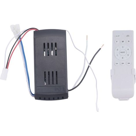 Kit Télécommande Universelle Ventilateur Plafond 40W 6 Vitesses Synchronisation Lumière CC